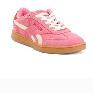 Reebok Vibrant Pink Suede Shoes